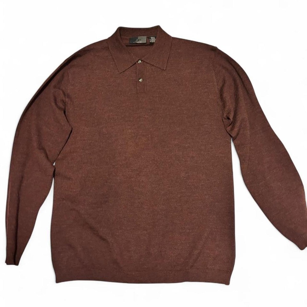 Burgundy Merino Wool Sweater‎